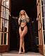 Black Lace Cutout Bralette Lingerie Set SHFE-W474