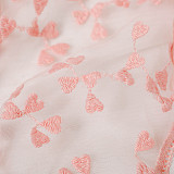 Love Printed Sheer See Through Teddy TLJ-551