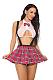 Sexy Student Costume Mesh Lingerie Set SHFE-Z390