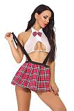 Sexy Student Costume Mesh Lingerie Set SHFE-Z390
