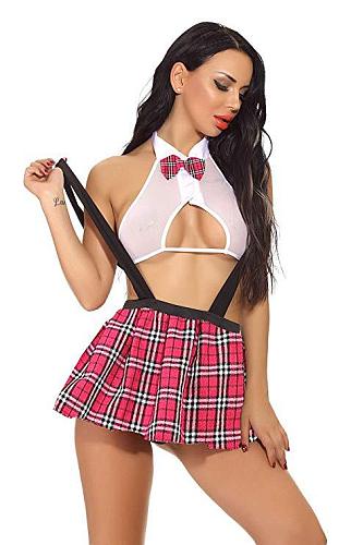 Sexy Student Costume Mesh Lingerie Set SHFE-Z390