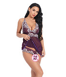 Sexy Lace Mesh See-through Babydoll Set SHFE-W344