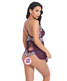 Sexy Lace Mesh See-through Babydoll Set SHFE-W344
