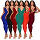 Halter Lace Up Backless Ruched Party Dresses YF-10056