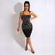Beading Diamond Bodycon Evening Dress SH-390267