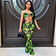 Halter Bandage Bra Tops Long Flare Pants Sets YS-802