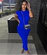Short Sleeve O-neck Bodycon Ruched Basic Dresses TE-4403