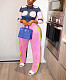High Waist Open Side High Split Ruched Sweatpants OY-6331