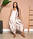 Tie Dye Print Sleeveless Pockets Loose Jumpsuit JP-1066