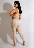 Houndstooth Mesh Patchwork High Waist Party Jumpsuit ZS-0457