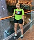 Mesh Print Short Sleeve High Street T-shirt Tops MAE-2141