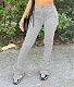 Hot Style Hoodie Fabric Zip Pocket Pleated Slacks FSL-101