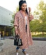 Women Fashion Screw Thread Long Cardigan Jackets ME-319