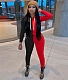 Matching Color Long Sleeve Hooded Sweatpants Two-piece Set TE-4079