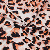Leopard Print Backless Floor Length Maxi Slip Dress FSX-342
