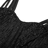 Sequined Spaghetti Strap Camisole Tank Tops OYW-20645