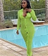 Mesh See Through Single-breasted Cover Up Beach Dress YS-8822