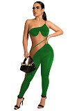 Mesh Patchwork Sleeveless Strap Bodycon Jumpsuit MEM-88433