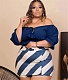 Off Shoulder Short Sleeve Crop Tops Shorts Outfits PINH-13281
