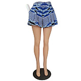 Streetwear High Waist Printed Loose Shorts with Pockets DY-6925