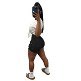 Casual Sports Pocket Straight Overalls Shorts CN-0187