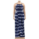 Plus Size Printed Wide-leg Pants 2 Piece Set OSS-22198