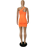 Oblique Suspenders Mini Dresses YNS-16809