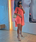 Solid Color Loose Shorts Set ANDI-1205