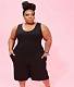 Plus Size 5XL Casual Romper WA-7184