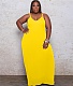 Plus Size 5XL Loose Floor-length Dresses WA-77208