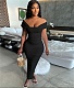 Solid Sleeveless Bodycon Ruched Wrap Dress MEY-2054