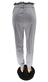 Letters Lace Up Joggers Loose Casual Pants WSY-5856