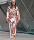 Autumn Fashion Print Women Long Sleeve Top Blouses Shirt+Loose Long Pants+Headband Three Piece Set OYW-20521