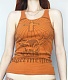 Y2K Ribbed Knitted Sleeveless Vest Tank Crop Top OYW-20621