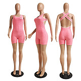 Casual Sleeveless Bodycon Fitness Rompers CN-01001