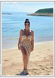 Halter Backless Crochet Cover Ups Beach Dresses OSM-4363