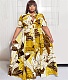 Short Sleeve Plus Size Casual Boho Maxi Dress OSS-22258