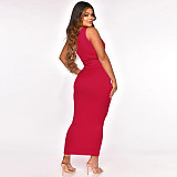 Skew Collar Cut Out Bodycon Party Dresses YF-10146