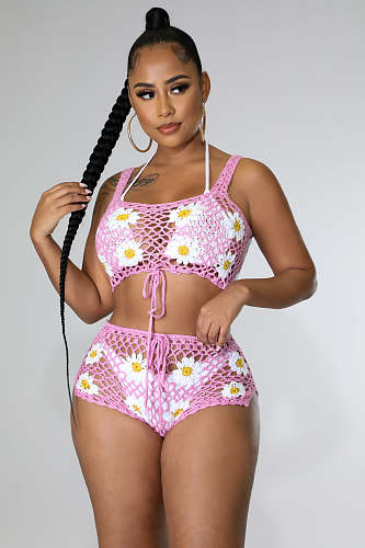 Beachwear Crochet Bikini Cover Up Sets OSM-4361
