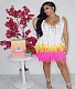 Crochet Knitted Tassel Beach Cover Up Dress CM-8620