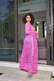 Beach Knitted Swimsuit Cover Up Cardigan Robe OSM-4366