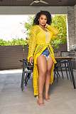 Beach Knitted Swimsuit Cover Up Cardigan Robe OSM-4366