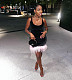 Solid Sleeveless Streetwear Feather Dress MTY-6628