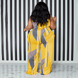 Plus Size Sleeveless Casual Loose Jumpsuits OSS-22392