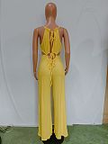 Cut Out Sexy Sleeveless Wide Leg Women Jumpsuits BN-9333