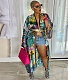 Loose Casual Cover Up Shirts Long Sleeve Cardigan YF-10173