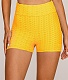 Women's Solid Color High Waist Sports Yoga Leggings Shorts SH-390086