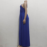 Elegant Cleavage High Split Evening Party Dresses JX-5492