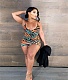 Sexy Printed Sleeveless Drawstring Ruched Bodycon Dress JZH-8031