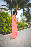 Casual Short Sleeve Loose Wide Leg Jumpsuits MK-3110